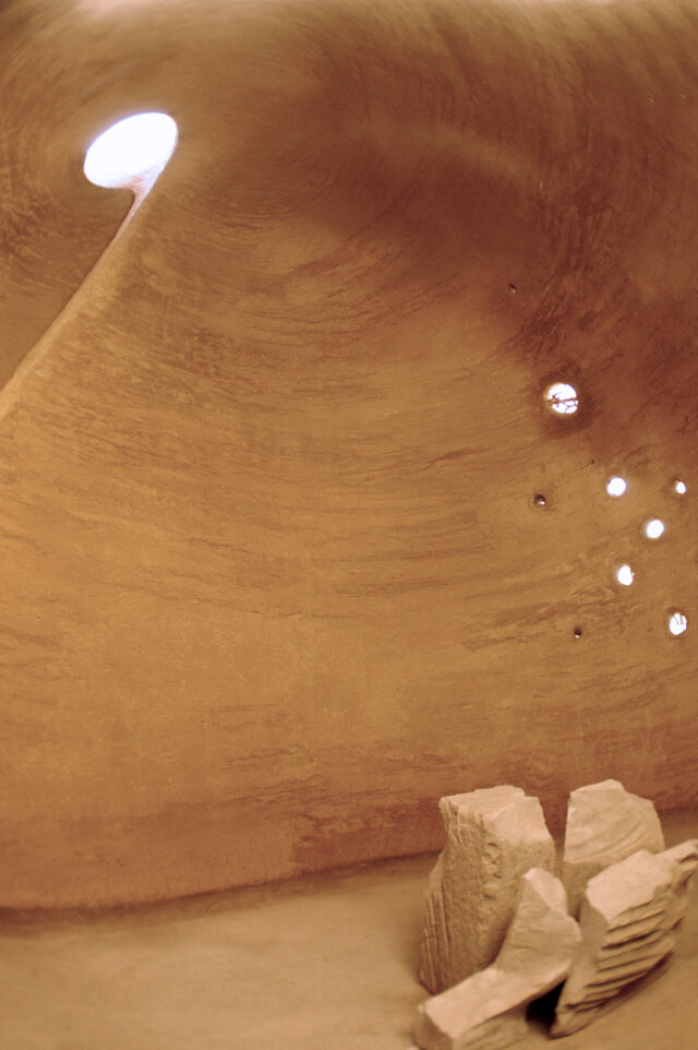 Earth Egg Dome Tono Mirai architects