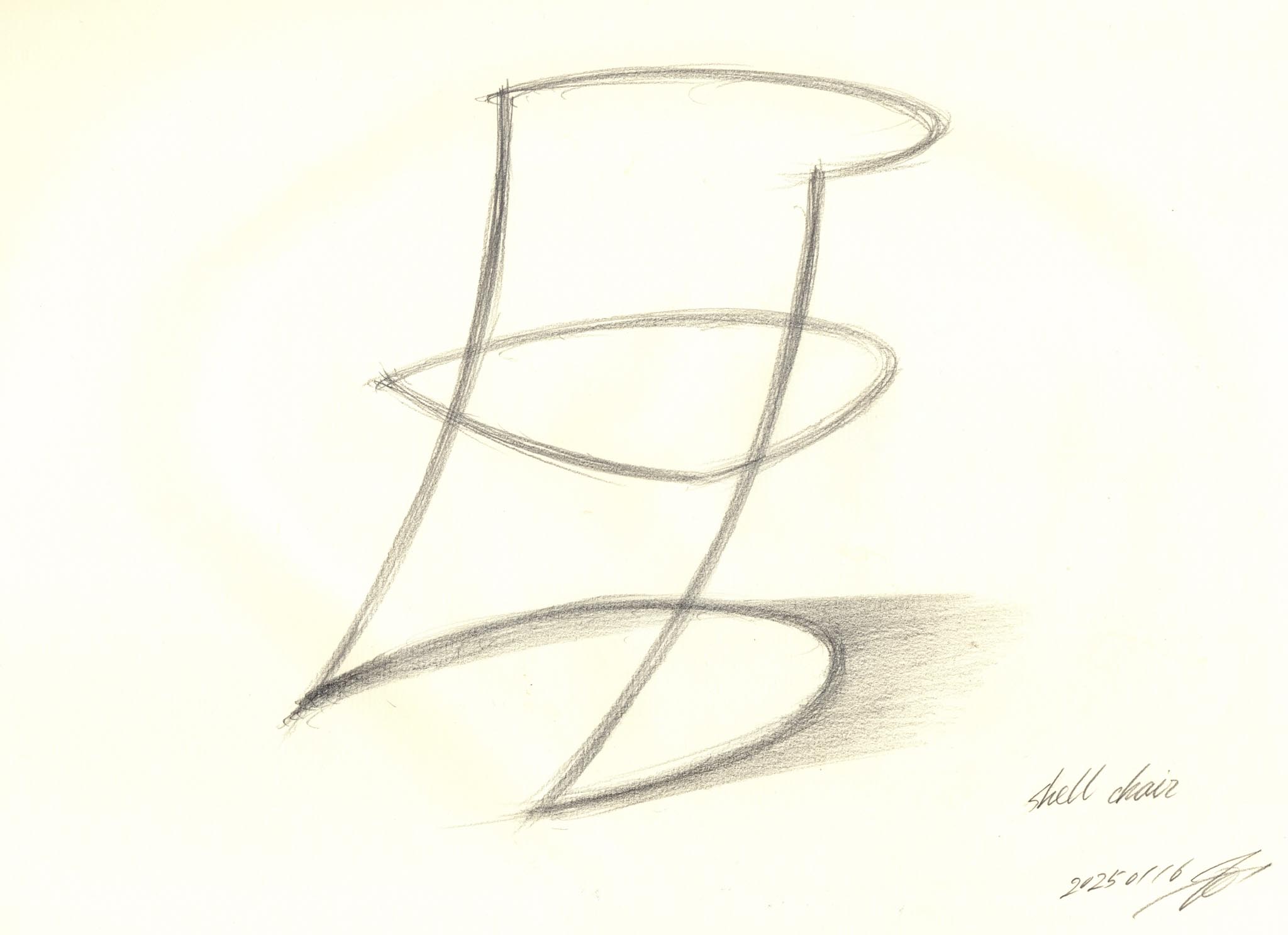 Drawing_shell chair 250116