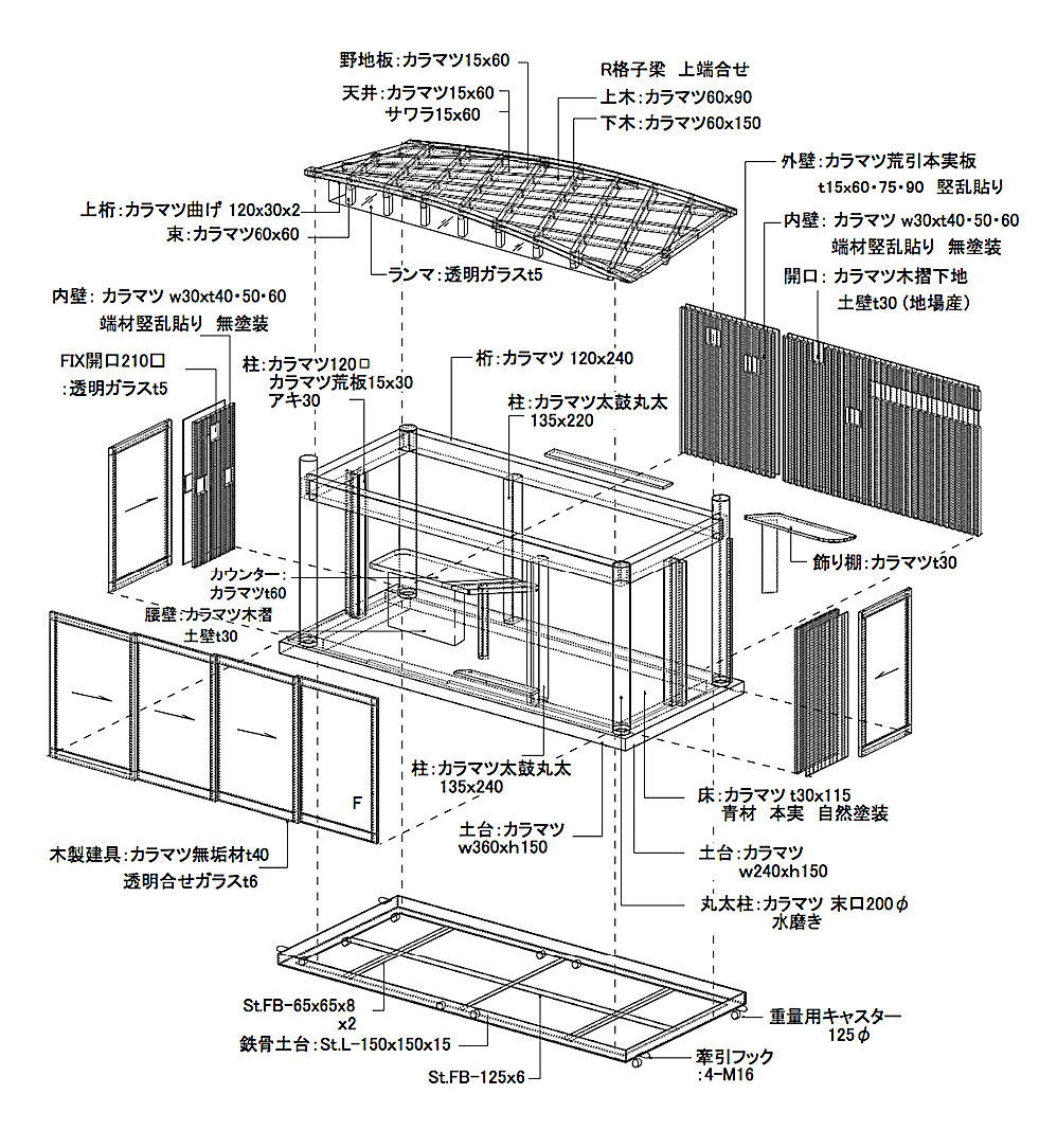 red container_アクソメ図