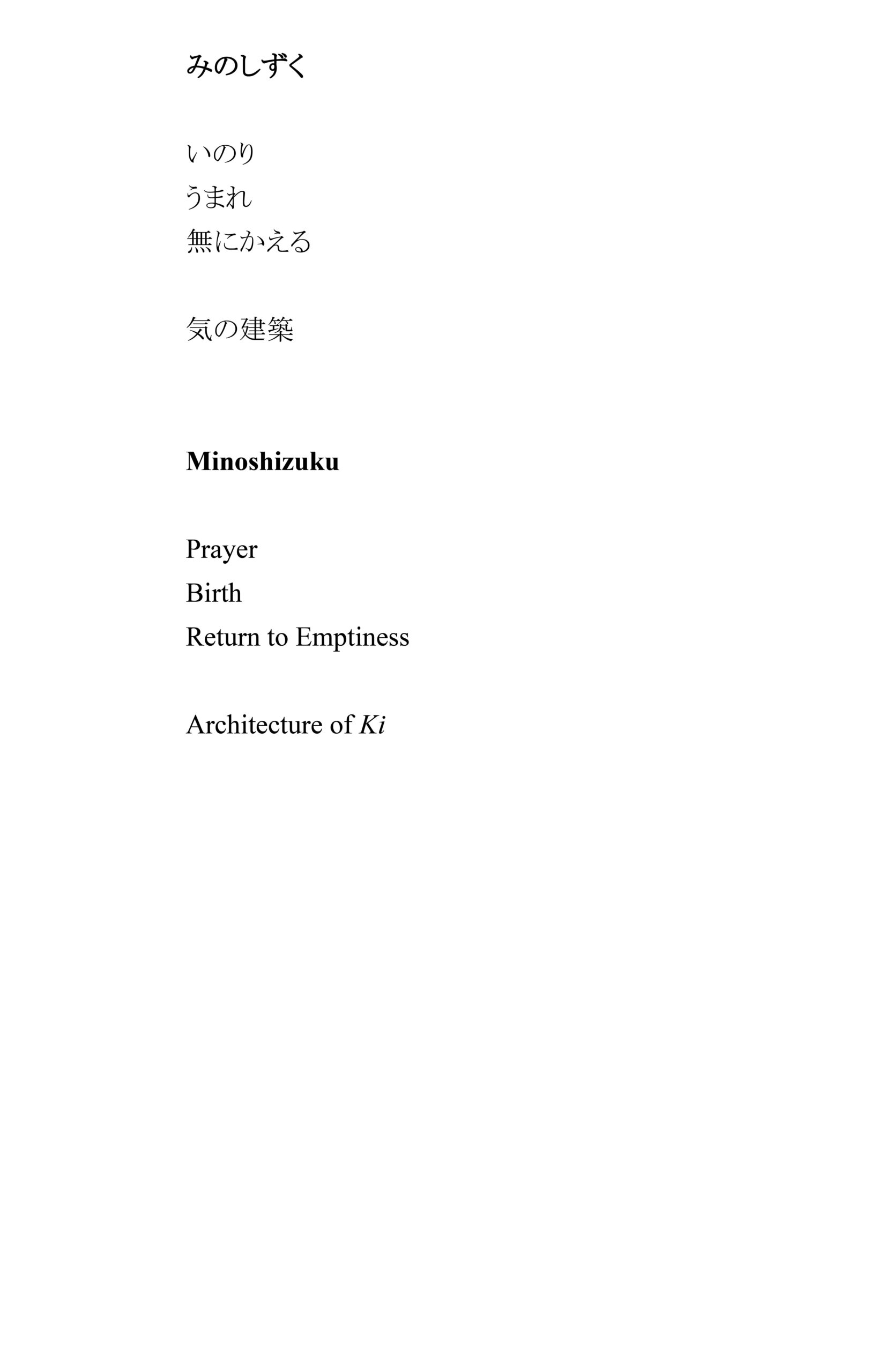 statement of Minoshizuku.jp